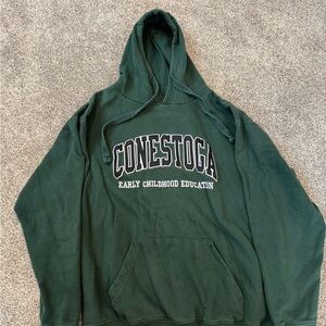 Green Conestoga College Hoodie